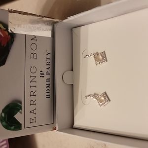 Bomb party Dainty Dangle earrings